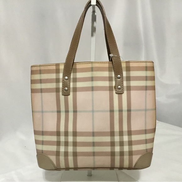 Authentic BURBERRY Mini Tote Biege - Picture 2 of 14